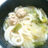 ポカポカ♪ささみつみれうどん